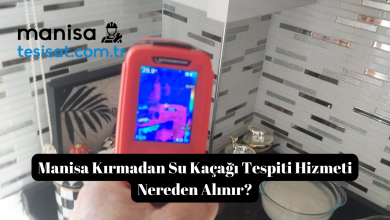 Manisa Kırmadan Su Kaçağı Tespiti